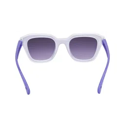 KIDSUN Girls Square Sunglasses with UV Protected Lens 6128_WHITE_PURPLE image 4