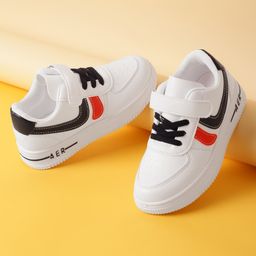 TRUFFLE COLLECTION Colour Blocked With Velcro Closure Sneakers - Black-picture-39