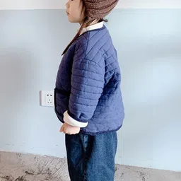 LULU & SKY Girls Lightweight Quilted Jacket image 5