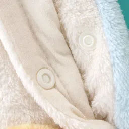 Little Kangaroos Winter Wear Romper With Penguin Applique - Navy Blue image 4