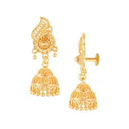 Heer Collection Contemporary Jhumkas Earrings image 3