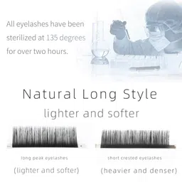 NAGARAKU Black Individual Eyelash Manual Fans-Making 16 Rows Eyelashes- Curl D - 0.07/11 image 4