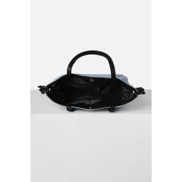 Van Heusen Women Light Blue Patterned Casual Handbag with Pouch and Detachable Strap image 5