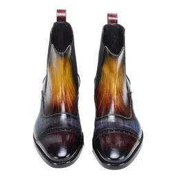 Lethato Men Slip-On Chelsea Boots image 5