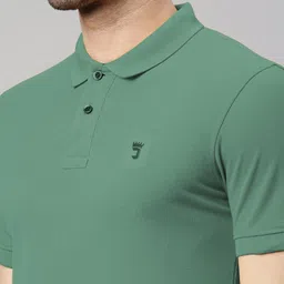 Joven Polo Collar Regular Fit Pure Cotton T-shirt image 4