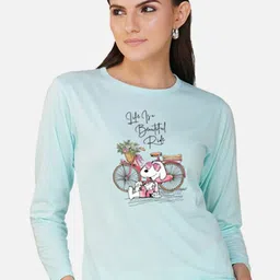 Metronaut Women 2 Printed Bio Finish Applique T-shirt image 5