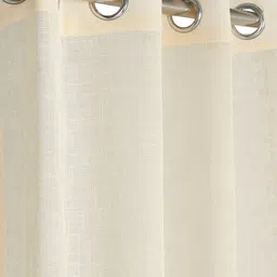 HOSTA HOMES Cream-Coloured Window Curtain image 2