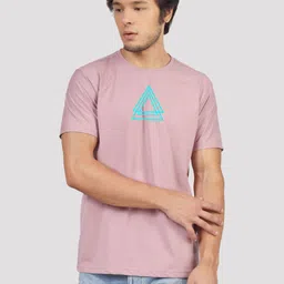 Greylongg Men Printed Raw Edge T-shirt-picture-17