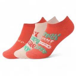socksxpress Balenzia Women Pack Of 3 FRIENDS Themed Ankle-Length Socks-picture-35