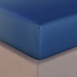 Stoa Paris Green & Blue 300 TC Fitted Super King Bedsheet Set 1.83 m x 2.13 m image 2