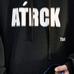 StyleCast Men Printed Hooded Oversized Pullover Sweatshirt image 2