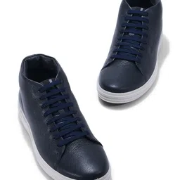 Woodland Men Leather Sneakers-picture-11