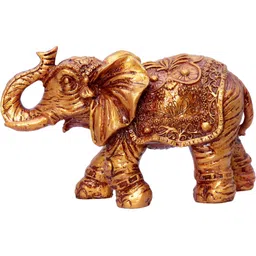 Aura Gold-Toned Figurine Showpiece-image-80