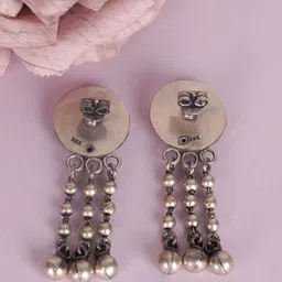Shyle Contemporary Jhumkas Earrings image 2