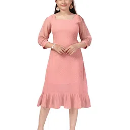 BAESD Georgette Fit & Flare Midi Dress-picture-20