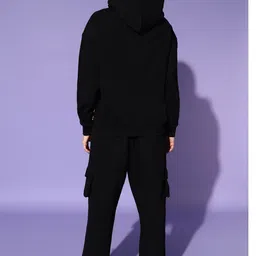 GRIFFEL Women Printed Hooded Sweatshirt image 5