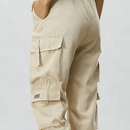 StyleCast Men Relaxed Fit Easy Wash Cargos Trousers image 2