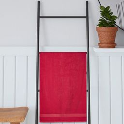 Portico Hexa Plus Red Cotton 470 GSM Bath Towel-picture-4