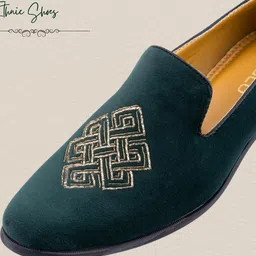 DEEUCO Men Velvet Mojaris-image-24