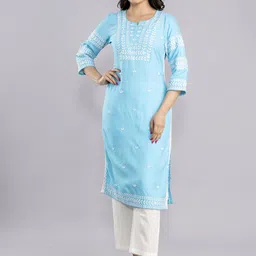 ANNAYEMA APPARELS Women Embroidered Floral Kurta-picture-33