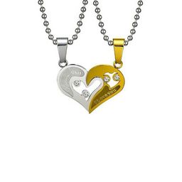 J.S ENTERPRISES Heart Shaped Pendants with Chains-picture-24