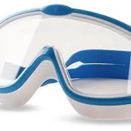 lilplanet Stylish Swimming Goggles for Kids Reflective Blue White (Watertight Leak Free)-picture-25