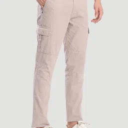 Bene Kleed Men Slim Fit Mid-Rise Cotton Cargos Trousers-picture-36