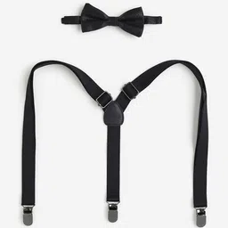 H&M Boys Braces And Bow Tie Set-image-0