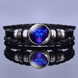 AGARWALPRODUCT Unisex Leather Handcrafted Wraparound Bracelet-picture-40
