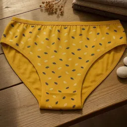 FiveFlag Pack Of 3 Multicolor Cotton Mid-Rise Brief image 3