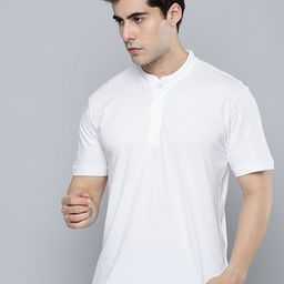 R.Code by The Roadster Life Co. Men Henley Neck T-shirt-picture-49