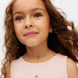 H&M Sleeveless Bubble-Hem Top image 4