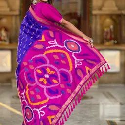 Mameraa Ethnic Motifs Art Silk Handloom Saree image 4