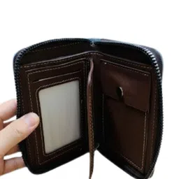 CLARABAE Men Leather Two Fold Wallet image 2