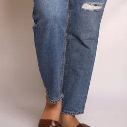 DressBerry Women Open Toe Flats with No Back Strap image 4