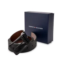 Tommy Hilfiger Men Leather Woven Design Reversible Formal Belt-picture-14