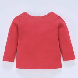 Babyoye Dungaree Romper With Full Sleeves Inner Tee Print - Blue image 4