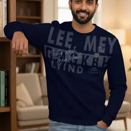 SHAUN Men Printed Sweatshirt image 4