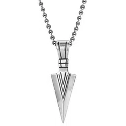 shobhram Unisex Silver Pendant image 2