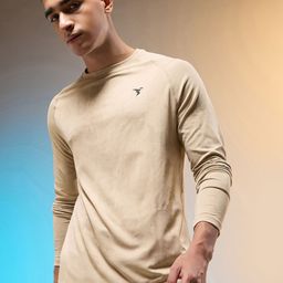 Technosport Men Anti Static Solid Round Neck Slim Fit T-shirt-picture-38