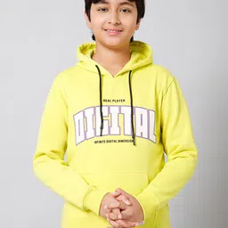 Provogue Boys Printed Hooded Sweatshirt-image-10