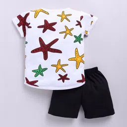 IcePie Unisex Kids Printed T-shirt with Shorts image 2