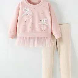 LULU & SKY Girls Embellished Top with Trousers-picture-16