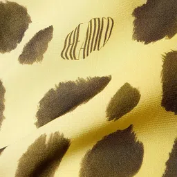 LULU & SKY Women Animal Print Halter Neck Maxi Dress image 5