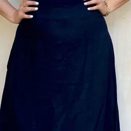 Label Tanvee Frill A-Line Midi Skirt image 4