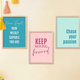walllane Motivational Wall Art With Frame Home Decor Wall Painting For Living Room Office Bedroom-picture-15
