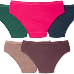 selsia Pack of 5 Women Hipster Multicolor Panty image 2