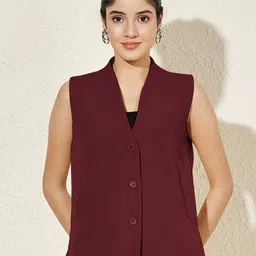 brinns Solid Women Waistcoat-picture-37