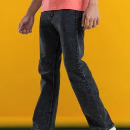 marsh-x Men Loose Fit Mid Rise Grey Jeans image 3