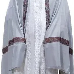 KASHMIRI TREND Wool Self Design Men Shawl-picture-31